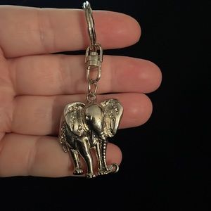 African elephant keychain bag charm